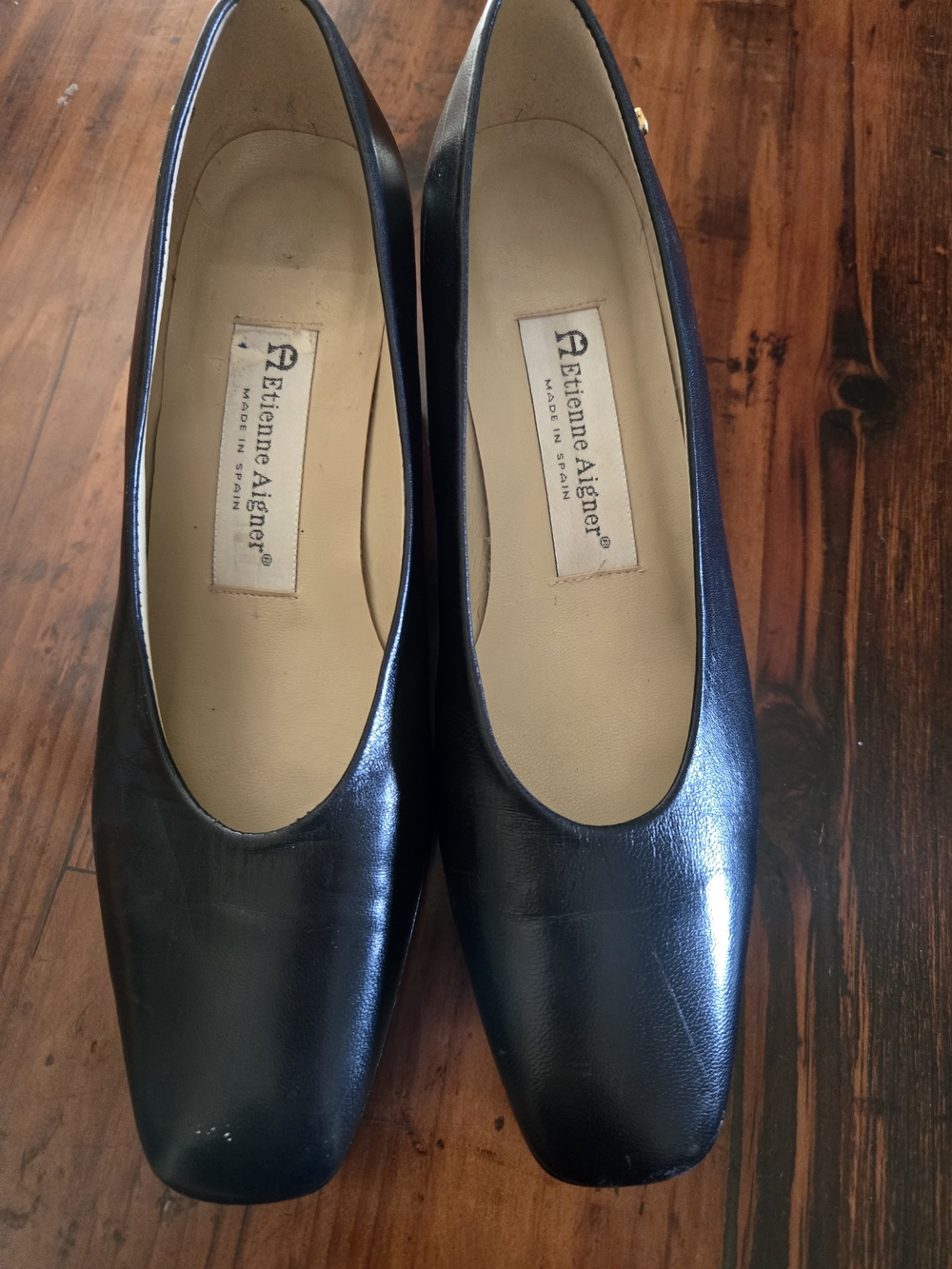 Etienne Aigner Women’s Leather Pumps